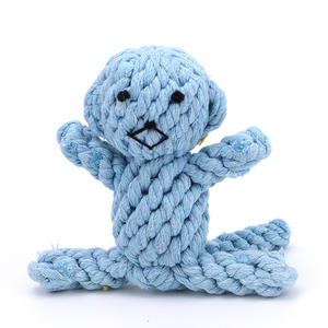 Forma di animale di cotone corda di masticazione del cane pulizia dei denti giocattolo per animali domestici - Product Image 4