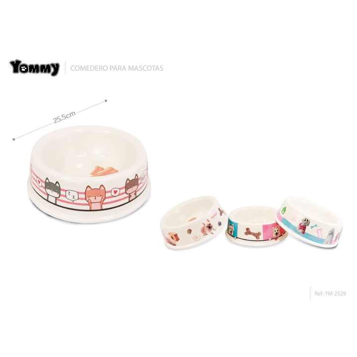 PVC Dog Bowl 25.5 cm - Pet Accessories