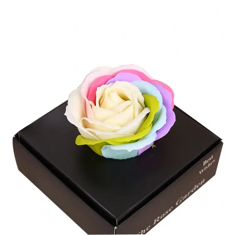 Лидер продаж, держатель для ободка в коробке с основанием, искусственный цветок в подарочных цветочных коробках на День Святого Валентина
