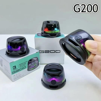 Haut-Parleur Magnétique Portable G200 de Petite Taille au Prix le Plus Bas, Basses Puissantes et Qualité Sonore Élevée