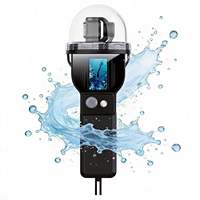 Boîtier de plongée 360° avec protection intégrale pour appareil, support standard pour Pocket 3, étui de plongée avec joystick
