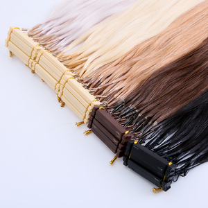 定制不同颜色高端12A级人发延伸厂家批发6d发延伸沙龙 - Product Image 3