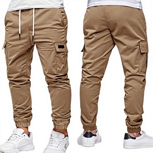 <span class=keywords><strong>Pantaloni</strong></span> Cargo Casual da Uomo all'Ingrosso - Joggers in Tela Slim Fit con Tecnologia Anti-Piega - Product Image 1