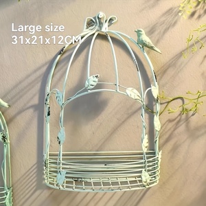 Orman açık dekorasyon süs demir kuş kafesi Park avlu Villa koridor avlu bahçe süsleri için mikro manzara - Product Image 5