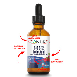 OEM B6 <span class=keywords><strong>B12</strong></span> Foliumzuur Oraal Vloeibaar Druppels Snelle Absorptie Formule Immuunondersteuning Verbeterde Botdichtheid Natuurlijk Gezondheidssupplement - Product Image 6