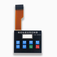 Clavier en silicone TianTai, panneau de commande tactile en acrylique, circuit électronique graphique, clavier à membrane étanche, panneau de commutation PCB, modèle DIY