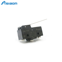 Micro-interrupteur horizontal en plastique SPDT de haute qualité Asiaon TM-1701, étanche IP40, 380V 15A, pour contrôle industriel, certifié CCC CE RoHS