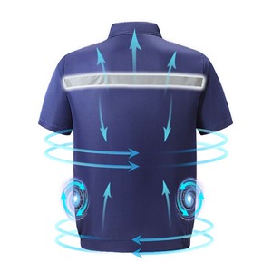 New Air Conditioner <b>Fan</b> Battery Clothes Cooling <b>Portable</b> Short Sleeve <b>Fan</b> <b>Fan</b> <b>Fan</b> <b>Fan</b> - Product Image 2