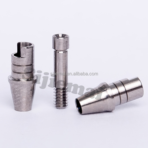 Abutment in Titanio di Grado Dentale 5, Base Ti per Megagen, Dentium, Osstem, Straumann, Nobel - Product Image 1