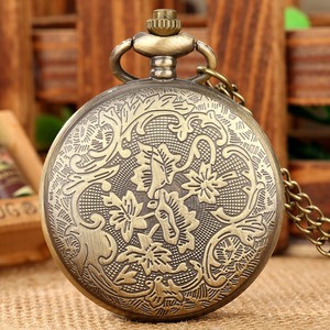 Top Luxury Gold Butterfly Crystal Diamond-encrusted Quartz Pocket Watch Elegant Women <strong>Retro</strong> Fob Chain <strong>Clock</strong> Charm Pendant Chain - Product Image 6