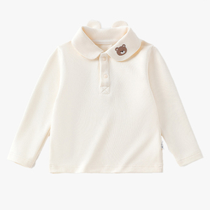 Suéter Polo Infantil con Dibujos Animados, Camiseta Polo para Niños, Estilo Primavera-Otoño, Sudadera para Niños, Ropa Base para Otoño-Invierno - Product Image 4