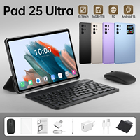 Tablette éducative Pad 25 Ultra 11 pouces 2K 16 Go + 1 To 108 MP 8000 mAh 5G Wi-Fi Double SIM + TF pour l'éducation des juniors et seniors et l'école (e-book)