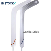 Stik Kiper P31 Serat Karbon Hoki Es Ultra Ringan 23"25" 26"27" LH RH Satu Bagian untuk Dewasa Junior Kompetitif