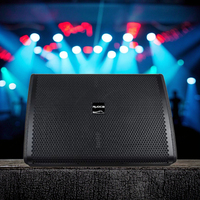 Système de sonorisation DJ professionnel RUOCA 12 pouces TM-12, enceinte passive de scène, boombox avec Miracast pour les fêtes et les spectacles en plein air