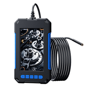 Industrial Endoscope 5.5mm Lens 2m Hard Probe IPS Screen Pipeline Inspection Camera Automotive Repair Tool - Product Image 1