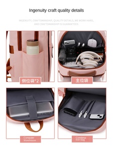 Nouveau sac à dos sac pour ordinateur portable d'affaires Durable sacs à dos pour ordinateur portable avec Port Usb sac de voyage de grande capacité - Product Image 6