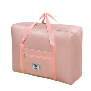 Travel Bag Large Capacity Pink Soft Handle Trip <b>Storage</b> Luggage Unisex - Product Image 5