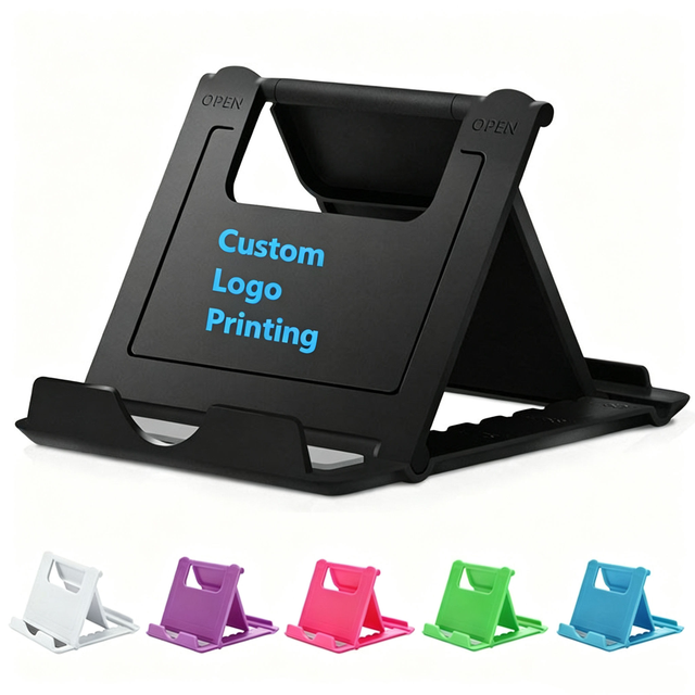 Promotional Mobile Phone Holders Custom Tablet Stand With Logo Wholesale Adjustable Phone Stand Foldable Cell Phone Stand