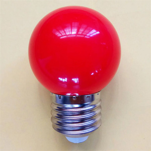 Thiết kế mini G45 LED bóng đèn bóng đèn 1 Watt nhựa cơ sở E27 LED ánh sáng với Red/Green/Blue/Yellow/Orange colour bóng đèn - Product Image 2
