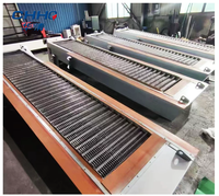 Grille mécanique rotative à barres en acier inoxydable pour la séparation solide-liquide des eaux usées