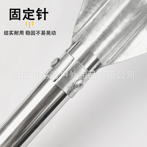 Cuillère à glace pour la pêche hivernale, tête de cuillère en acier inoxydable, brise-glace, passoire à glace, fournitures de pêche sur glace, ouvre-glace, glace - Product Image 4
