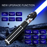 Nexussabers Unstable Blade Smooth Swing Lightsaber 34 Soundfonts Metal Hilt Glow Stick untuk Alat Film dan Mainan Bercahaya
