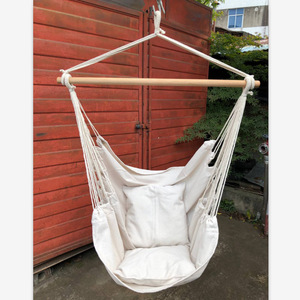 Balançoire d'extérieur en toile <span class=keywords><strong>pour</strong></span> dortoir d'étudiant d'université avec coussin hamac <span class=keywords><strong>pour</strong></span> enfants et adultes - Product Image 6