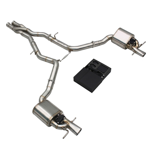 ท่อไอเสีย Catback พร้อมท่อ Z สำหรับ Mercedes-Benz E63/E63S AMG W212 ปี 2008-2013 Boska Racing SUS304 ท่อไอเสียแบบวาล์วอิเล็กทรอนิกส์ - Product Image 1