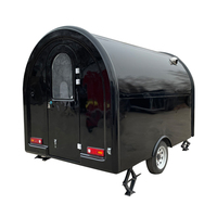 280cm Length Electric Rickshaw Food Truck Street Fast Food Van Kiosk for Sale