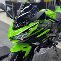 Pare-brise de moto haute performance, déflecteur avant épaissi modifié pour la course, compatible Kawasaki Ninja400 Ninja500