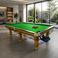 Table de billard Naipni à plateau en marbre et base en bois, prix usine, faible MOQ