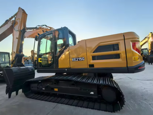 Excavadora de cadenas XE215G de 22 toneladas, excavadora hidráulica con cucharón reforzado de 1.05m³, motor Isuzu CC-6BG1TRP, máquina de construcción lista para usar - Product Image 2