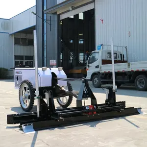 High efficiency road leveling concrete laser screed machine