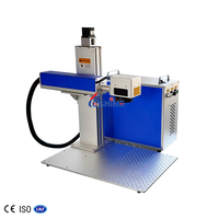 Machine de marquage laser à fibre haute précision JPT M7 MOPA 100W avec entraînement de l'axe Z prenant en charge les formats DXF/PLT/BMP/AI