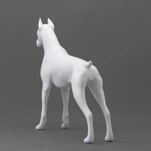 Venta al por mayor modelo de perro <span class=keywords><strong>miniatura</strong></span> de fibra de vidrio-para exhibición de ropa y accesorios, maniquí de perro - Product Image 4