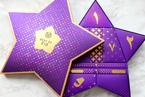 Hộp quà tặng mỹ phẩm Ramadan, lịch chờ ngày Ramadan, hình mặt trăng & sao, đựng sôcôla, quà tặng Eid, nhà cung cấp đếm ngược ngày Eid - Product Image 6