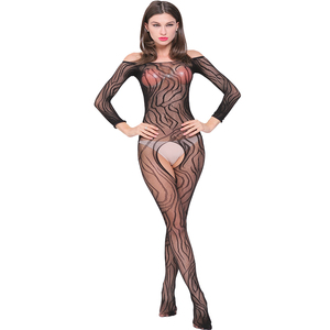 Ins populaire ver impression Lingerie Femme Sexy sans entrejambe body sous-vêtements femmes Sexy érotique bas de corps Lingerie W080 - Product Image 4