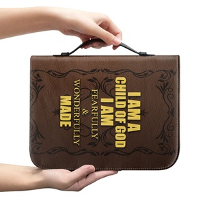 Copertina Vintage personalizzata del libro religioso regalo cristiano di lusso con stampa personalizzata da uomo custodia della bibbia in pelle sintetica per le donne - Product Image 2