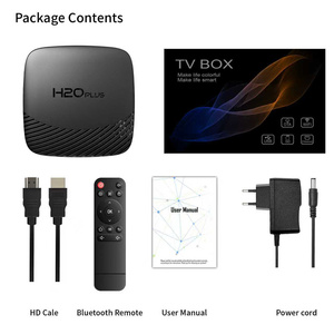 Boîtier TV H20PLUS Rockchip3528 4G 32G Android 14 Lecteur Multimédia Google Voice BT5.0 Wi-Fi 6 5G Décodeur - Product Image 2