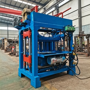 Macchina per la produzione di blocchi di pavimentazione in cemento, macchina automatica per il taglio di mattoni a pressione idraulica, di piccole dimensioni, facile da usare - Product Image 2