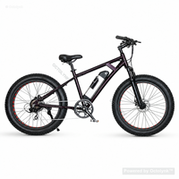 Vélo électrique à pneus larges de 26 pouces, 48 V 250 W, cadre en aluminium, pour la vente en gros