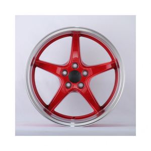 ขอบล้อรถยนต์สีเงินขนาด18นิ้ว PCD 5*108สำหรับ Volvo TRD Type R การไหลของเฟอร์รารี Rizo Sport maons สีน้ำเงิน - Product Image 2