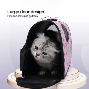 Breathable Pet <b>Carrier</b> Bag Double-Sided with Mosquito-Proof Mesh Pet <b>Carrier</b> Bag Large Capacity - Product Image 6