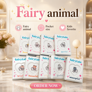 Álbum de fotos al vacío para tarjetas de PVC de Kpop con diseño de oso lindo, duradero, para photocards de IVE y MINIVE, venta al por mayor - Product Image 1