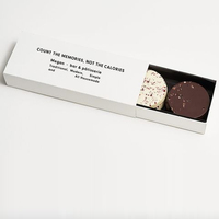 Boîte Cadeau de Biscuit au Chocolat de Luxe à Impression Personnalisée Emballage de Macaron Boîte d'Emballage en Papier pour Biscuit Sucré