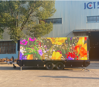 JCT EF21 21m² P3.91 Bonne conception extérieure, panneau d'affichage numérique mobile, remorque publicitaire, panneau d'affichage, vente directe d'usine