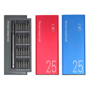 Jeu de tournevis de précision 25 en 1 avec rangement magnétique pour outils de réparation de téléphones portables - Product Image 2