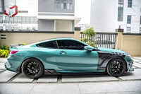 Kit de carrosserie pour pare-chocs avant BMW M8 F91 F92 2019-2022, en fibre de carbone, modification extérieure, remplacement, paire