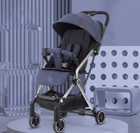 Échantillon JXB Poussette de luxe légère et compacte pliable pour le voyage
