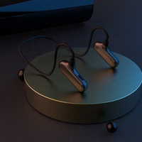 Auriculares inalámbricos con Bluetooth 5,0, cascos ligeros de conducción de aire con micrófono, impermeables, regalo de promoción, el más barato